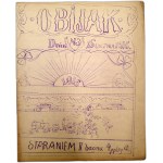 Obijak - Field magazine of the 4th Infantry Regiment of the Polish Legions, - no. 3, Optowa ( Volhynia ), January 18, 1916 [ Polish Legions ].