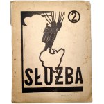 Primate August Hlond - SŁUŻBA nr.2 - Toulouse 1941 [ A very rare underground monthly published in France ].