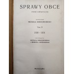 Quarterly magazine - Foreign Affairs, Volume II, 1930 - 1931 ed. by Sokolnicki, Moscicki, Warsaw 1931