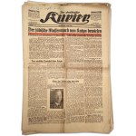 [Crime of Katyn, Kharkiv, Katyn ] Der Oberschlesische Kurier - 30 issues from 1943 Chorzow, Katowice, Bytom [ propaganda, Third Reich, occupation, advertisements, ].