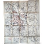 Waterworks and Sewerage of the Capital City of Warsaw ( 1889 - 1936 ) Geological Map of Warsaw, Sewer Network [ Warsaw 1936 ].