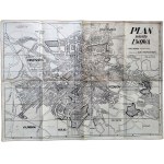 Plan of the City of Lviv - Lviv circa 1920 [ advertisements, Plan of the city theater ].