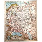 Map Soviet Union - World War II period - Sowjet Union - Leipzig 1941