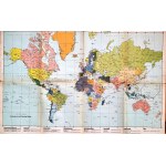 World War II Political Map of the World - Koln, ca. 1940