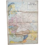 Map of the Eastern Front and the Middle East, Metz circa 1941.