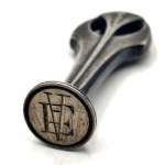 Art Nouveau initial seal - turn of the 20th century