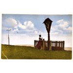 Postcard - Babia Góra - chapel - At the morning prayer. [Beskidy, Beskidenverein Bielitz, Bielsko, Zawoja stamp ].