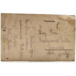 Postcard - Wola Justowska - Post Office - Krakow 1924