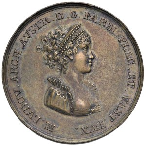 Italian Mints - Parma - Maria Luigia (1814-1847) Medal 1816 for...