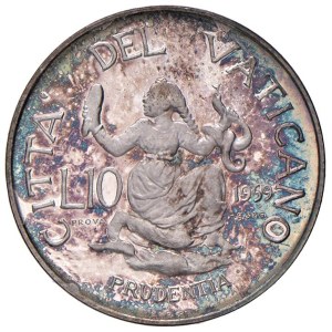 San Marino i Watykan - Watykan - Jan XXIII (1958-1963) 10 lirów 1959...