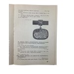 Odznaky a medaile polských měst 1944-1984, Wrocław 1985