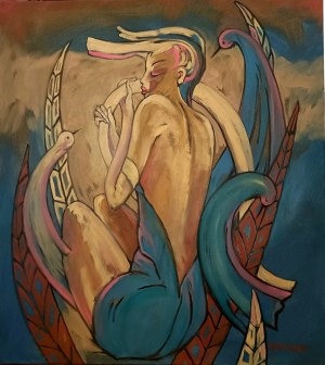 Elżbieta BOUKOURBANE (ur. 1958), Wyciszenie, 2025