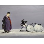 Andrew CYBURA (b. 1976), You are the last snowman, 2026