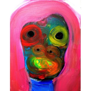 Pawel ZAKRZEWSKI (b. 1980), Pink lady, 2022