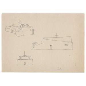 Jerzy Nowosielski, Church (three compositions), 1960s.