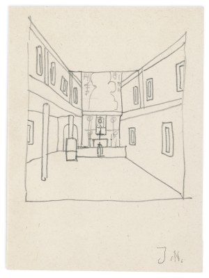 Jerzy Nowosielski, Wnetrze cerkwii, l. 60. XX w.