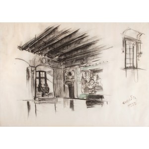 Wiktor Zin, Komnata zamku w Dębnie, 1990