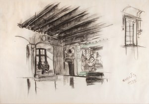 Wiktor Zin, Komnata zamku w Dębnie, 1990