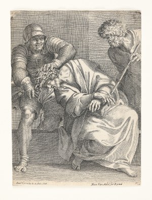 Annibale Carracci, Cierniem koronowanie, 1606