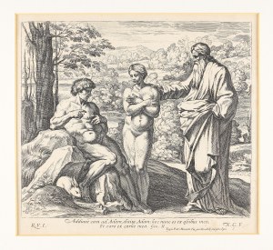 Nicolas Chapron, Stworzenie Ewy (według Rafaela), 1649