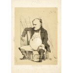 Honore Daumier, Napoleon Bonaparte. Karykatura, przed 1871