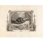 Antoni Oleszczyński, Adam Mickiewicz na łożu śmierci, 1861