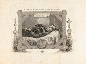 Antoni Oleszczyński, Adam Mickiewicz na łożu śmierci, 1861