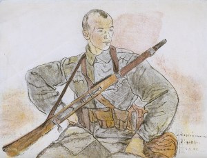 Leopold Gottlieb, Legionista, 1916