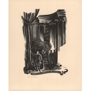 Stanisław Ostoja-Chrostowski, Poeta Gower bei der Enthüllung des Schleiers, 1937