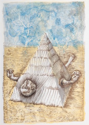 Jan Lebenstein, Piramida, 1970