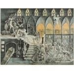 Kacper Bożek, Graphic portfolio The Master and Margarita, 2007 (12 graphics)