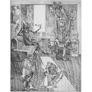 Kacper Bożek, Graphic portfolio The Master and Margarita, 2007 (12 graphics)