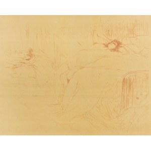 Henri Toulouse-Lautrec, Femme sur le Dos / Lassitude (Kobieta na plecach / Zmęczenie), 1896