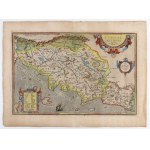 Abraham Ortelius [italia - Tuscia] TUSCIAE ANTIQUAE TYPUS