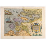 Abraham Ortelius [Europa - Paessi Bassi] Zelandicarum Insularum exactissima et nova descriptio...