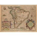 Jodocus Hondius [Sud America] America Meridionalis
