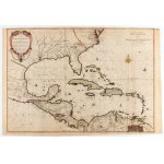 Johannes Vingboons [USA] Caarte Van West Indien, Soo Vaste landen als Eylanden, Nieuwelyckx Met Veele Perfexien Gecorigeert Ende Verbeetert…