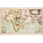 Vincenzo Maria Coronelli [Africa - Europa - Asia] Route maritime de Brest à Siam; et de Siam à Brest.