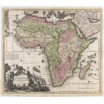 Matthaus Seutter [Africa] Africa Iuxta Navigationes et Observationes Recentissimas Aucta, Correcta et in Sua Regna et Status Divisa...