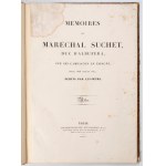 Memoires du Marechal Suchet Duc de D’Albufera sur ses campagnes en Espagne depuis 1808 jusqu’ en 1814.Atlas, Paris, Bossange, 1818