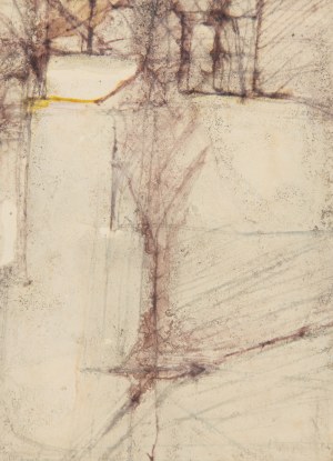 Jerzy Stajuda (1936 Warszawa - 1992 Warszawa), Kompozycja abstrakcyjna