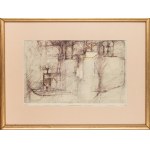 Jerzy Stajuda (1936 Warsaw - 1992 Warsaw), Abstract composition