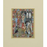 Artur SZYK (1894-1951), Żydowscy notable przed królem Kazimierzem Wielkim, z cyklu: Statut kaliski