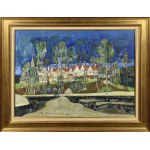 Joseph PRESSMANE (1904-1967), Miasteczko, 1959