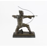 Henryk PIOTROWSKI (1906-1975), Harnaś shooting from a bow