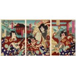 Utagawa KUNISADA III (1848-1920), Spisek, 1905
