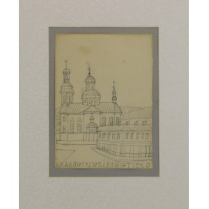 Nikifor KRYNICKI (1895-1968), Kościół w Krakowie