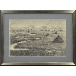 Zygmunt JÓZEFCZYK (1881-1966), Landscape from Polesia
