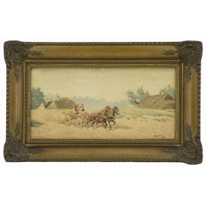 Kajetan KOSIŃSKI (1847-1935), Going to the market