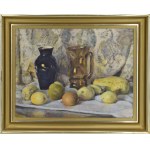 Stanisław WESTWALEWICZ (1906-1997), Martwa natura z naczyniami i owocami